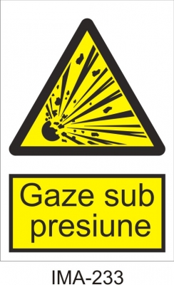 Gaze sub presiune
